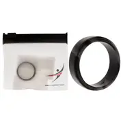 ROQ Silicone Wedding Step Single Ring Set -Black-Camo by ROQ for Men - 11 mm Ring