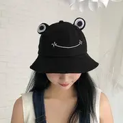 Frog Bucket Hat Khaki - One Size
