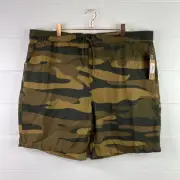 DAKINE ROCKWELL Field Camo Hybrid 19” Shorts Drawstring With Pockets Size XXL