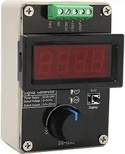 4-20mA Generator Adjustable Current Voltage Analog Simulator, DC 0-10V Sources for Value Adjusting, PLC Controller, Panel LED Testing, Valve