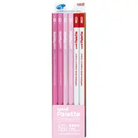 在飛比找DOKODEMO日本網路購物商城優惠-[DOKODEMO] 三菱鉛筆鉛筆單面板書寫鉛筆紅鉛筆淡粉色