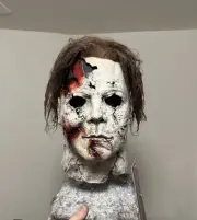 Rob Zombie H2 Dream Myers Mask Rehauled Custom C Halloween Jason Myers Mask