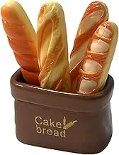 HannaFires Cartoon Baguette Refrigerator Magnet – Creative and Unique Gift Idea, Party Favors and Kitchen Decor. 5-in-1 Fridge Magnets