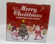Christmas inflatable yard decorations Snowman with present