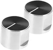 HONMEET 2Pcs Gas Stove Control Knobs Durable Replacement Switch for Cooktop Oven Gas Burner for Home Kitchens Restaurants