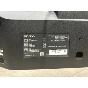 日本原裝二手中古SONY65吋4K聯網電視機2016年型號KD-65X8500D內建you tube及Netfl保固三個