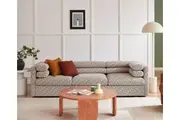 Kali Geometric 3 Seater Sofa