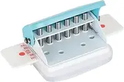 Manual Binding Machine, Paper Puncher 6 Holes Cinch Punching Machines Handheld Comb Binder Machine Book Maker for A4 A5 B5 Notebook Scrapbook Diary Planner Office School Supplies