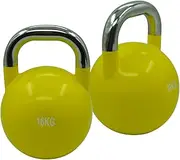 2 x 16kg - Steel Pro Grade Competition Kettlebell Weight - Home Gym Strenth