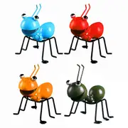 Metal Ants Garden Decor Insect Ornaments Garden Yard Art Wall Sculptures
