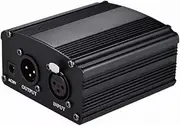 SWAMP Microphone 48V Phantom Power Supply - XLR in/out - Power Condenser Mics