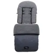 Valco Baby Universal Denim Fabric Snug Footmuff for Baby/Infant Stroller Pram