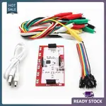 RGA 鱷魚夾跳線 MAKEY MAKEY 標準控制器板套件,適用於 ARDUINO