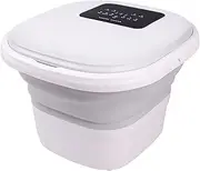 Foldable Foot Spa Bath Massager, with Adjustable Time & Temperature, Shiatsu Massage, Massage Rollers, LED Display for Foot Stress Relief Pedicure Spa