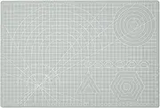 A3 Cutting Mat PVC Sided Cutting Board Cut Pad DIY Tool with Clear Grid Lines Angles for Sewing Fabric Scrapbooking Art Craft Card Projects 45x30cm/17.7x11.8in