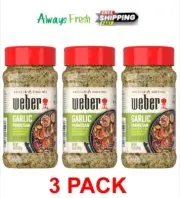 Weber Garlic Parmesan 6.6 oz Each Pack