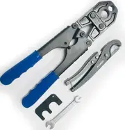 Pex Pipe 1/2 Inch and 3/4 Inch Combo Crimping Tool for Copper Ring With
