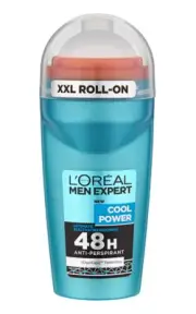 L'OREAL MEN EXPERT COOL POWER XXL Roll On 48h Deodorant Anti-Perspirant 50ml