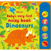 【Usborne】按鍵音效書 Baby's Very First Noisy Book Dinosaurs