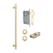 Iver Helsinki Door Pull Handle Entrance Kit Key/Key 600mm