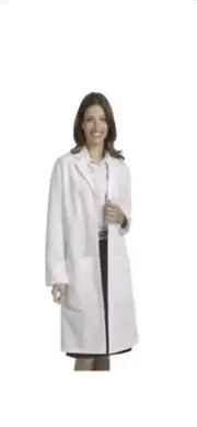 White Lab Coat Fashion Seal HealthCare 3495 Unisex Size S New In Package