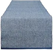 DII Two-Toned Collection Tabletop, Table Runner, 13x108, Navy