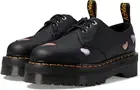 Dr. Martens Women's 1461 Quad Heart Leather Platform Shoe