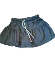 Cat & Jack Baby Girls Elastic Waistband Pull-On Skirt Shorts 18M Black