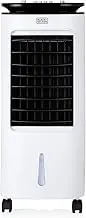 BLACK+DECKER BXAC65001GB Portable 2-in-1 Air Cooler, 3 Speed Settings with 7 Litre Water Tank, Portable, 65W, White