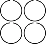 uxcell 4-Pack Piston Ring Set 39mm x 1.5mm Standard Piston Ring Piston Rings Electric Saw Replaces for Chainsaw Replacement Parts [Black]