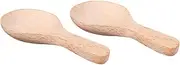 COLLBATH Baby Feeding Spoon Wooden Toddler Cutlery Measuring Spoon Coffee Measure Scoop Kitchen Tool