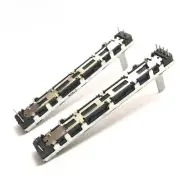 2pcs 75mm Slide Faders D10K Mono 6pin Shank Length 15mm For Behringer 1832