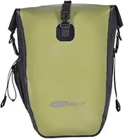 Bike Pannier Bag 25L ycle Rear Rack Bike dle Bag for Riding Cycling Green