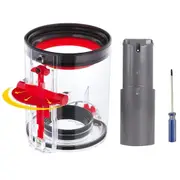 Dust Bin & Bin Runner Replacement for V10 SV12 Vacuum Bin Cyclone Baffle Dust Bucket Part No.969509-02 with Tool