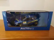 AUTOart 1:18 Subaru WRX STi Possum Bourne Saxon Safari 1999 WRC Rally Car Model