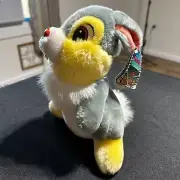 VTG 1980s 9" Thumper Rabbit Bambi Stuffed Plush Toy Disneyland Disneyworld Walt