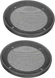 SUPVOX Professional Speaker Grille Covers 2pcs Mesh Guard for Car Speakers Audio Accessory for 4 Inch 5 Inch Subwoofer