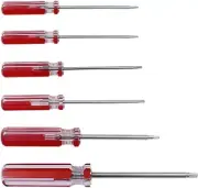 6Pcs Triangle Screwdriver Set, Magnetic Triangle Screwdriver Bits 1.8Mm 2.0Mm 2.