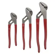 Steelman 3-Piece 8, 10, and 12-Inch Groove Joint Pliers Set 60031