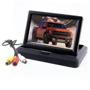 5 inch Foldable TFT LCD Backup Camera Monitor only Rear View Reverse Display