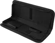 TOGEVAL 1pc Hair Scissors Storage Bag Zipper Case for Hairdressing Scissors Compact Carrier for Salon Professionals and Home Use Black Pouch