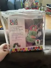 NIP~Eric Carle~Very Hungry Caterpillar ~2 in 1 Stroller & Infant Carrier Bunting