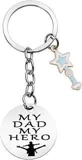 [YangQian] Father Mothers Day Gifts for Mom Dad Keychain Birthday Gifts for Mommy Daddy Thank You Mama Wedding Appreciation Presents