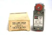 Cutler Hammer 10316H185C Type L Limit Switch Pilot Duty Rotary 600 VAC 1 NO 1 NC