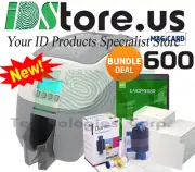Magicard 600 Dual Side ID Card Printer Bundle Replaces Rio Pro 360 Duo - New