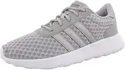 [adidas] Lite Racer Womens Shoes Size 6.5, Color: Clear Onix/Metallic Silver/Onix