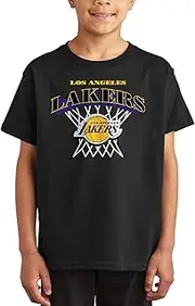 Junk Food NBA Nothing But Net - Officially Licensed Kid's Short Sleeve T-Shirt