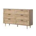 6 Chest of Drawers Dresser Chest Storage Cabinet Tallboy Oikiture