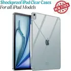Clear iPad Case Cover Air 3 4 5 Pro 10.5 11 12.9 Mini 4 Shockproof Slim TPU Back