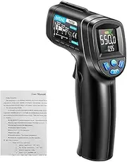 SUIOPPYUW Infrared Thermometer Handheld Non-Contacts Temp Meter Color LCD Screen Pizza Oven Cooking Tester Pyrometer Thermal Imager